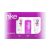 NIKE Ultra Purple, Estuche De Regalo Para Mujer, Eau De Toilette 100 Ml, Gel De Baño 100 Ml Y Body Lotion 75 Ml, color Púrpura, 3 Unidad